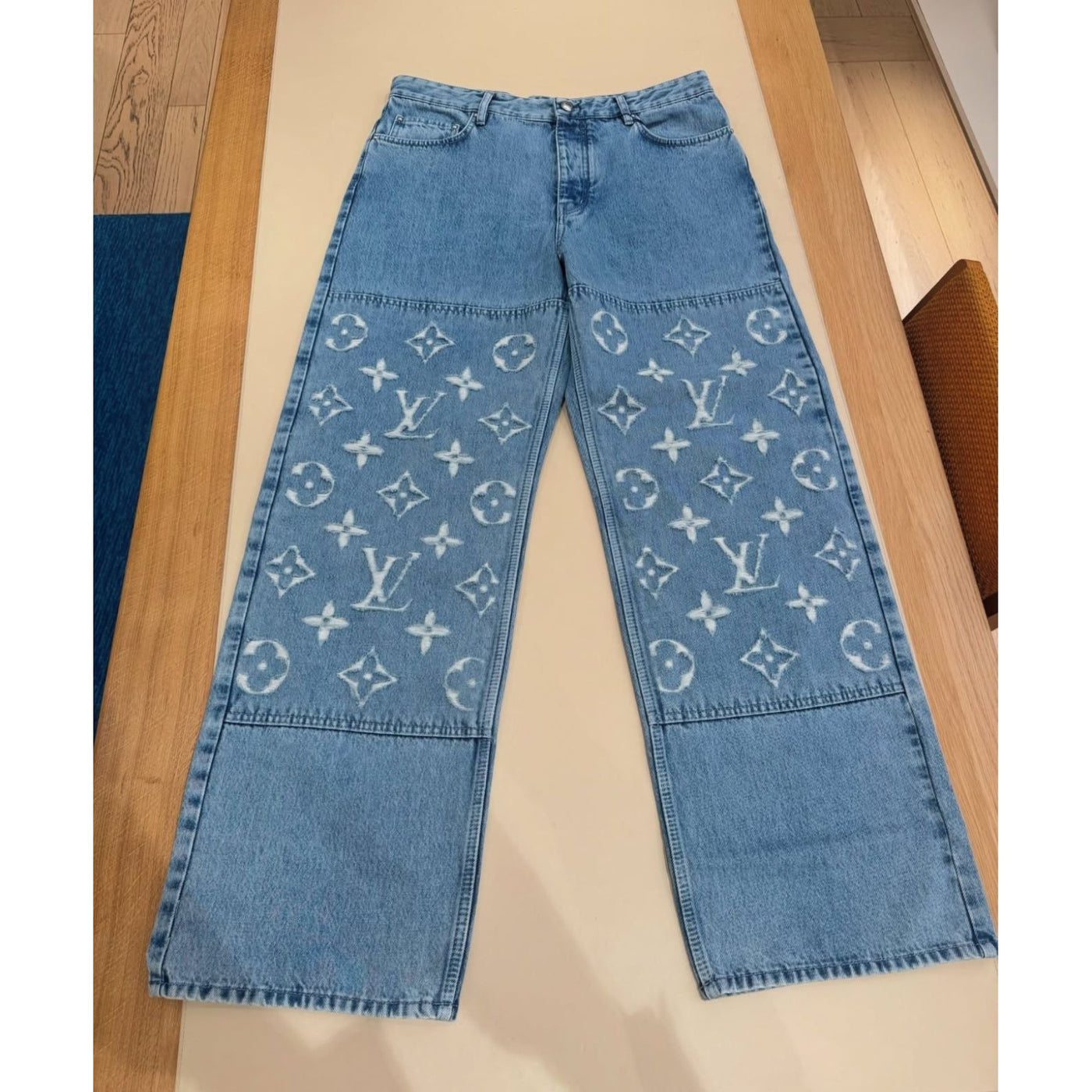LV skater jeans blue