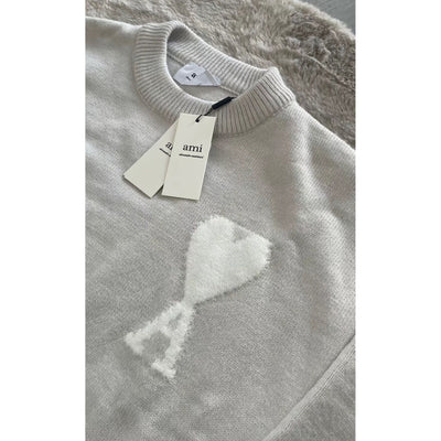 Ami Paris Sweater Beige