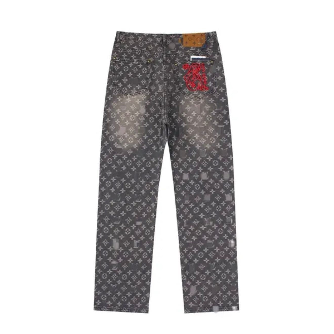 LV VINTAGE MONOGRAM JEANS