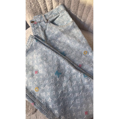 LV Monogram jeans