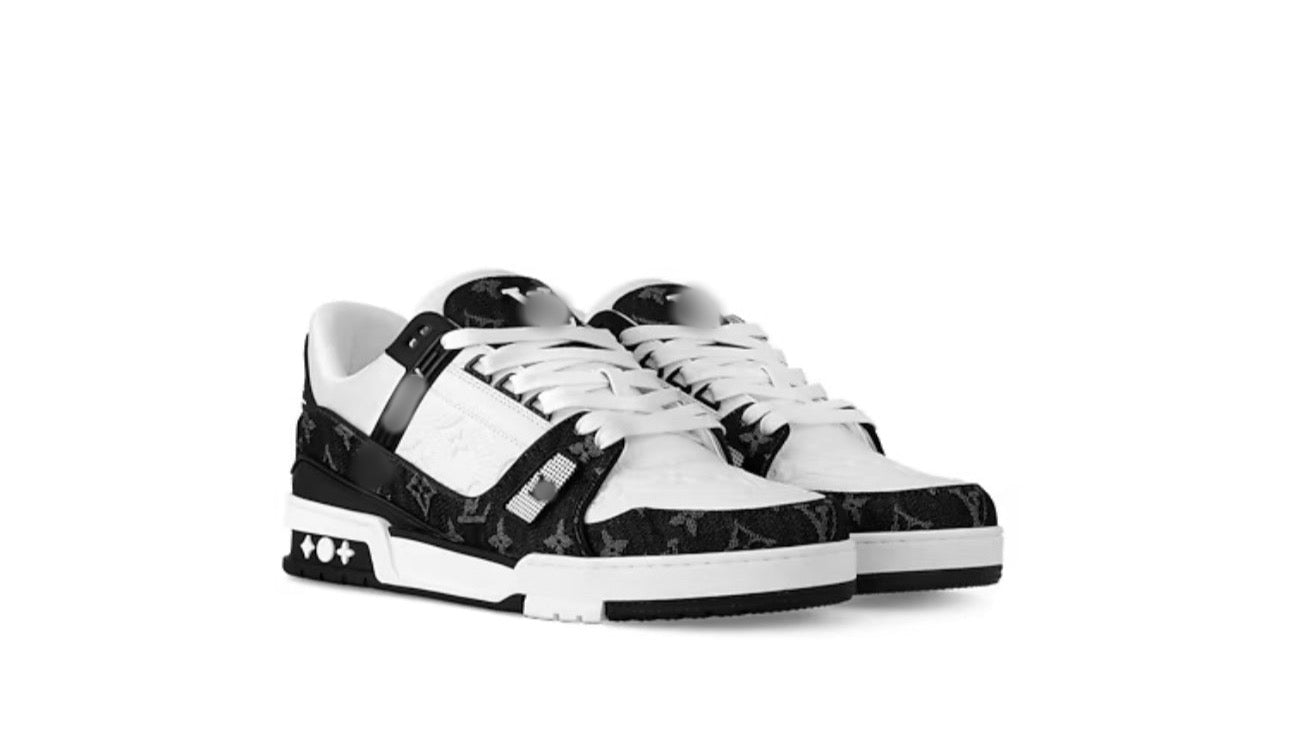 LV Sneakers black and white